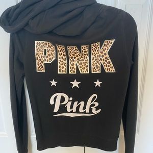 PINK zip up hoodie.